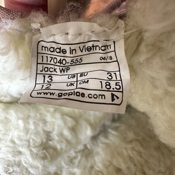 Plae Jack Canyon Clay Winter Boots Youth 13 - Picture 3 of 6